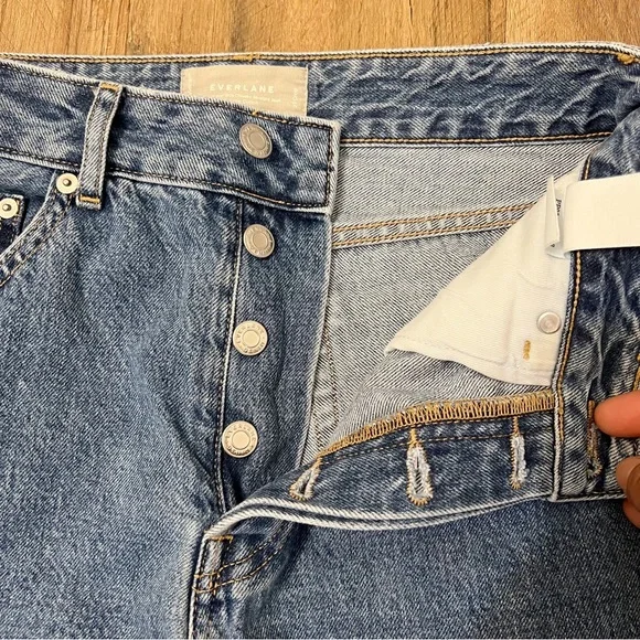 Everlane The Curvy ‘90s Cheeky Straight Leg Jeans‎ Organic Cotton - Picture 9 of 12